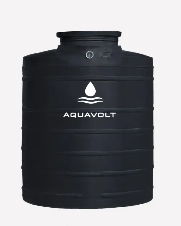 black tank aquavolt logo
