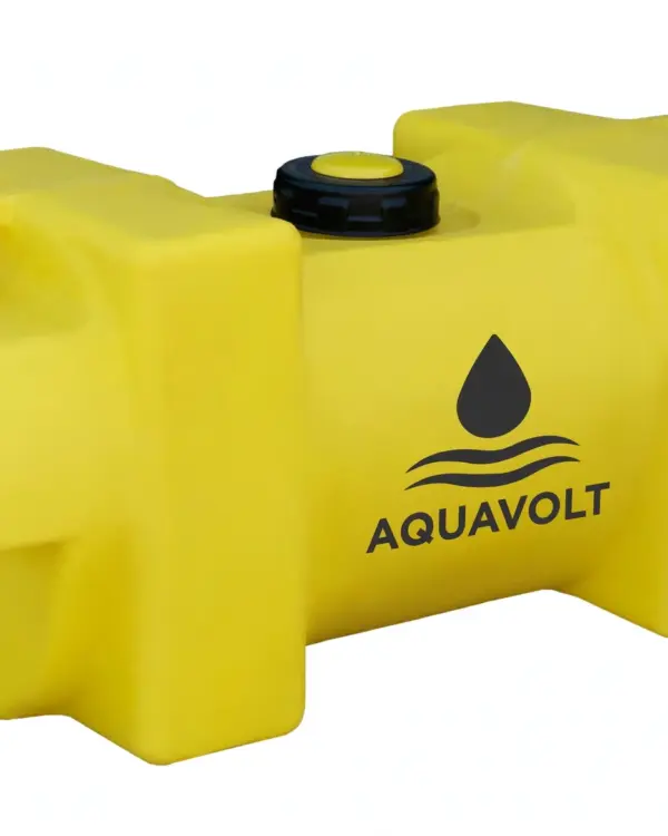 yellow tank aquavolt logo