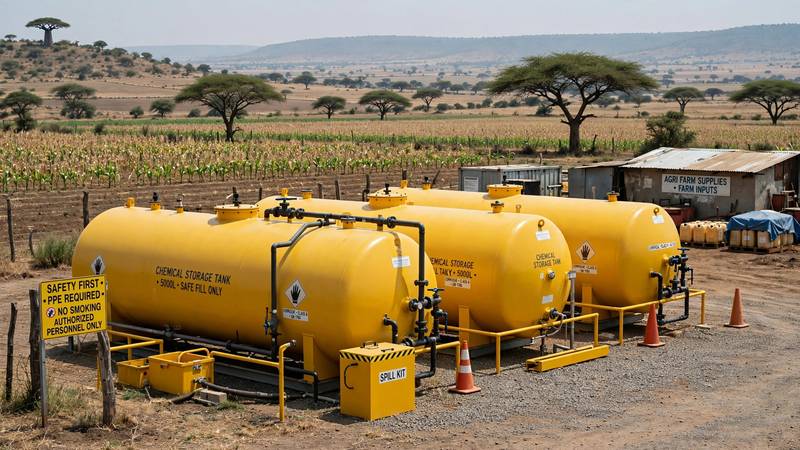 Chemical Storage Tanks: Safe and Compliant Solutions for Agriculture and Industry
