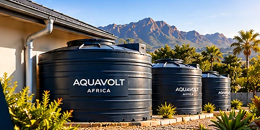 Rainwater Harvesting Guide — Aquavolt Africa tank installation