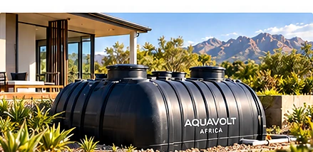 Aquavolt Africa tank setup related to Septic Tanks Guide