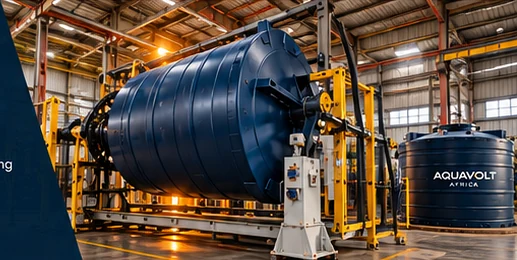 Aquavolt Africa water storage and manufacturing solutions